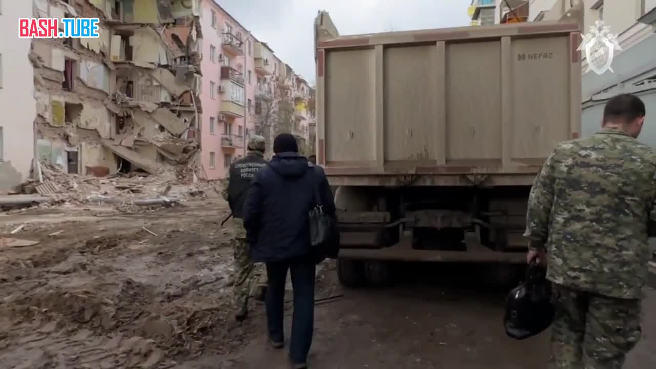  После обрушения двух подъездов дома в Астрахани создана оперативно-следственная группа