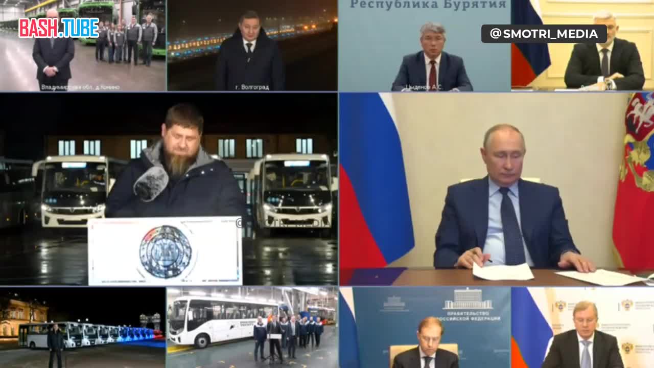 ⁣ Кадыров пригласил Путина в Чечню: «Вы давно не были у нас, старейшины ругаются»