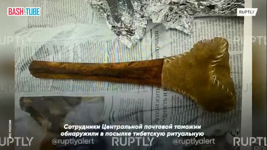 ⁣ Флейту из человеческой кости обнаружили в посылке из Москвы в немецкий Нюртинген 