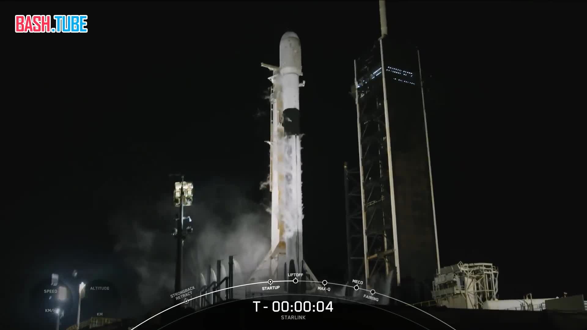  Выполнен запуск ракеты-носителя Falcon-9FT с очередной группой спутников Starlink (23 шт)