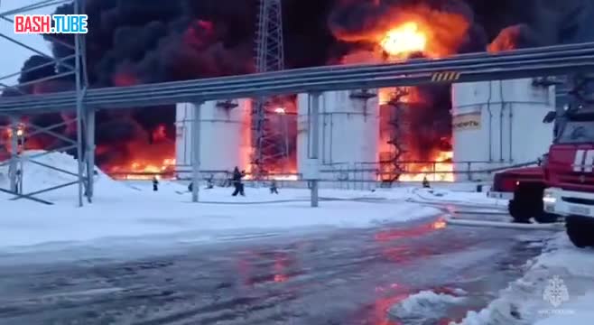  Пожару в Клинцах присвоили повышенный ранг сложности