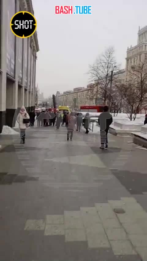 ⁣ Площадь пожара в Театре сатиры в Москве - 200 квадратных метров