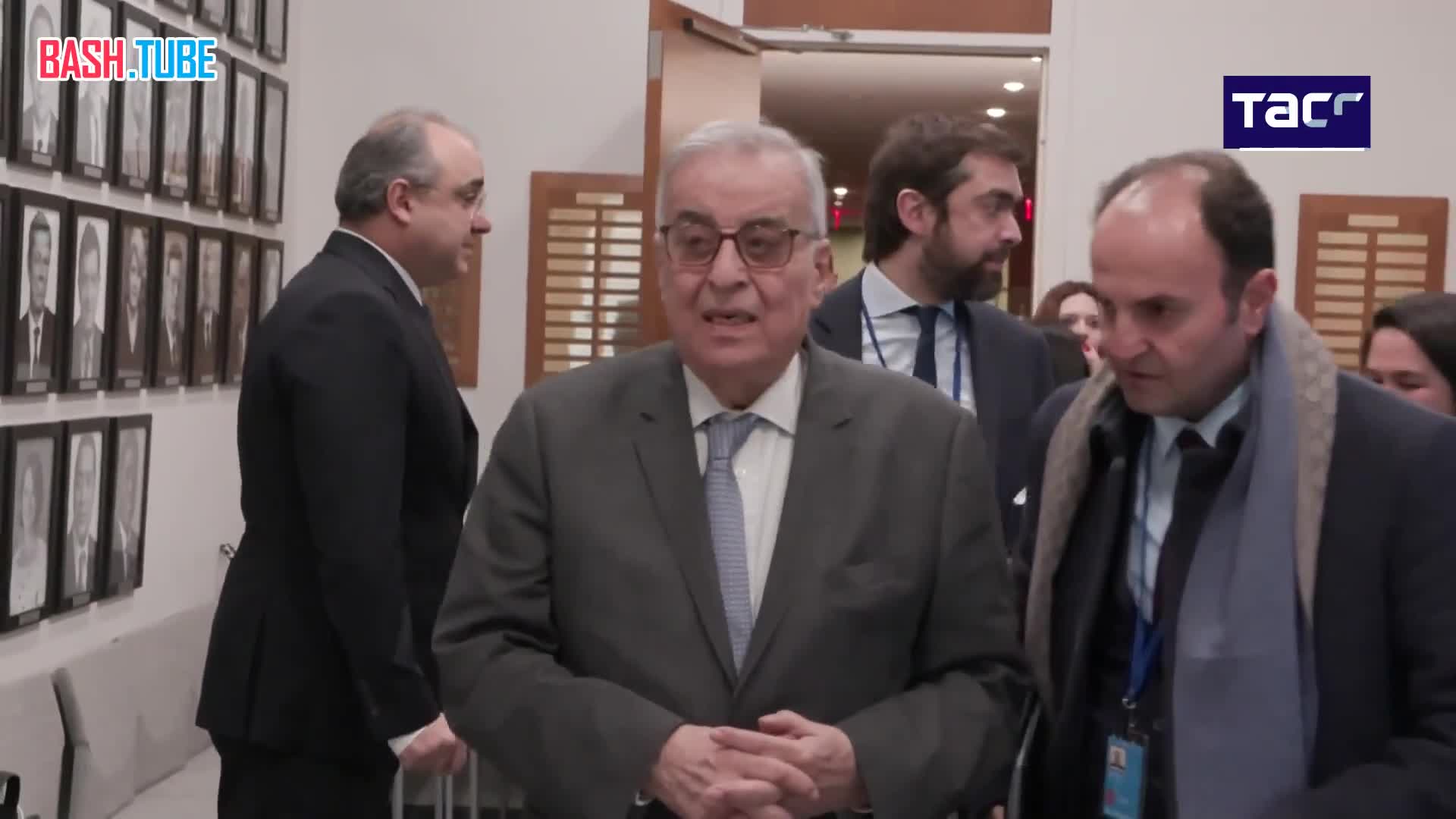 ⁣ Встреча Сергея Лаврова с исполняющим обязанности министра иностранных дел и по делам эмигрантов Ливана Абдаллой Бу Хабибом