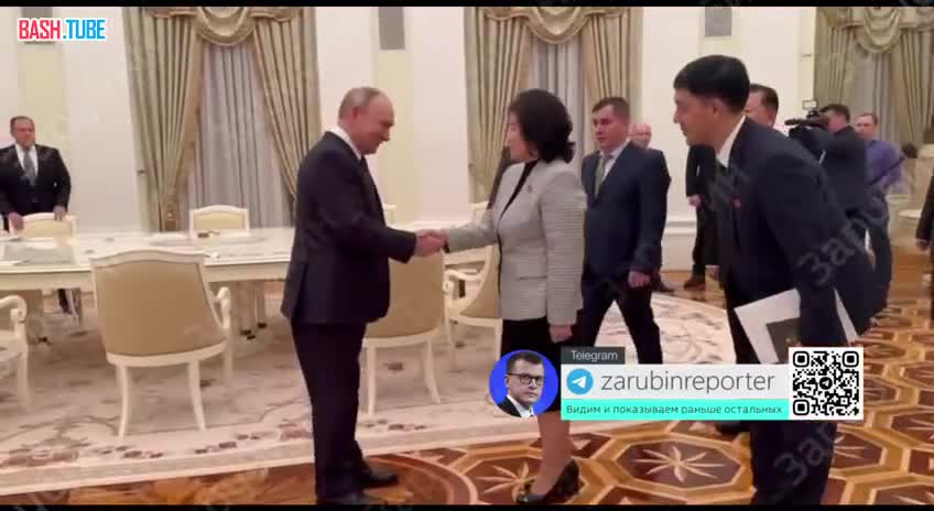 ⁣ Путин встретился с главами МИД России и КНДР по итогам их переговоров в Москве