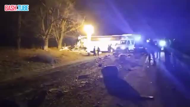  Пять человек погибли и ещё 8 пострадали во время ДТП с автобусом в Краснодарском крае