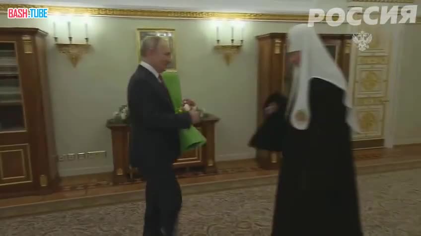 ⁣ Владимир Путин встретился с Патриархом Московским и всея Руси Кириллом
