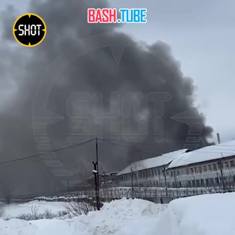  Крупный пожар в колонии в Пермском крае