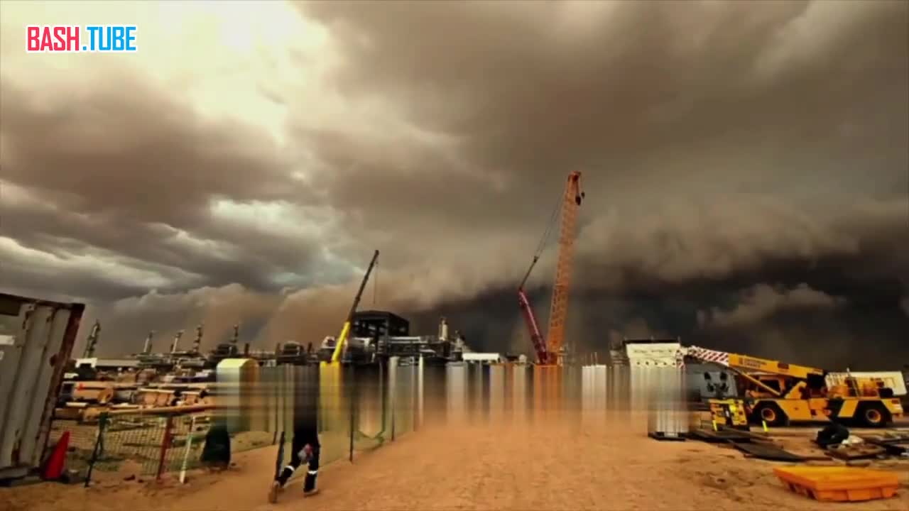  На Южную Австралию обрушилась мощная песчаная буря