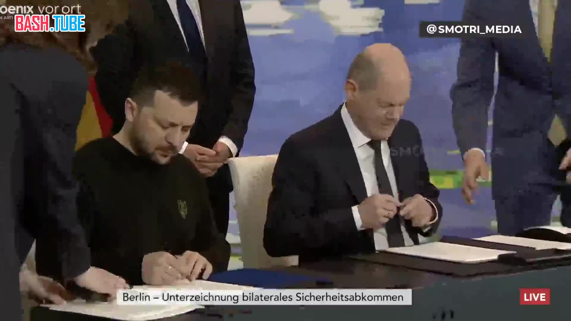 ⁣ Украина и Германия подписали соглашение о «гарантиях безопасности»