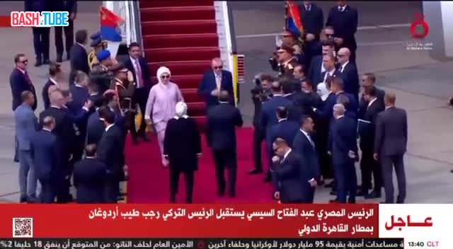 ⁣ Эрдоган впервые за 12 лет прилетел в Египет
