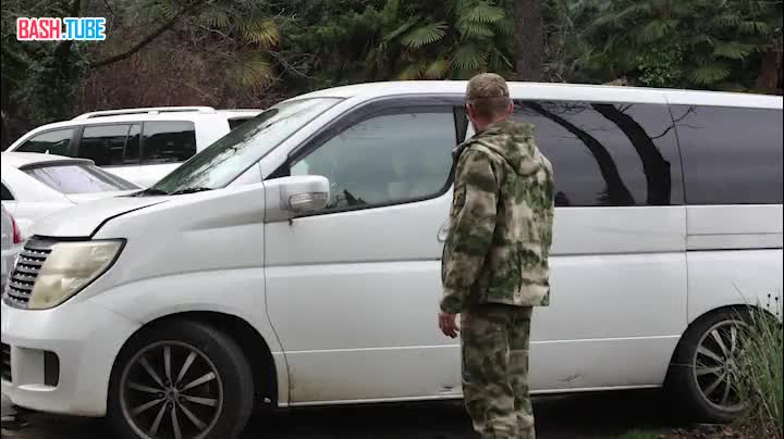 ⁣ Изъятые ранее на российско-абхазской границе автомобили передали для нужд СВО