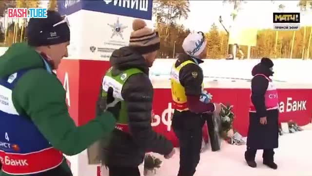 ⁣ Башкирские биатлонисты отдали свои медали команде Беларуси