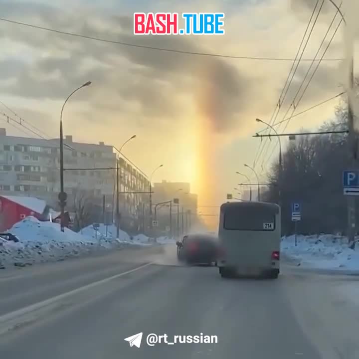  Жительница Тольятти сняла необычное свечение в небе