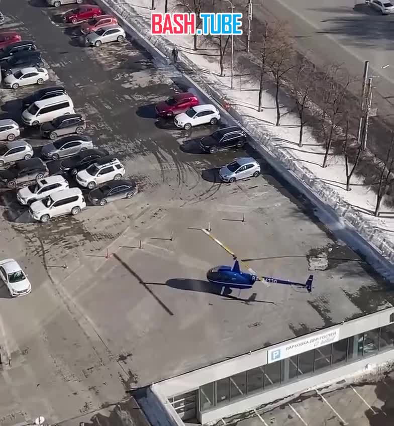  Такси в виде вертолёта можно заказать в Челябинске