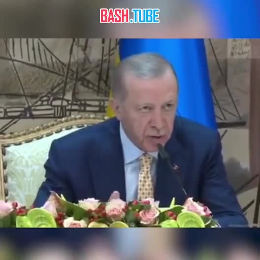 ⁣ Синхронист не справился с переводом речи Эрдогана на украинский язык