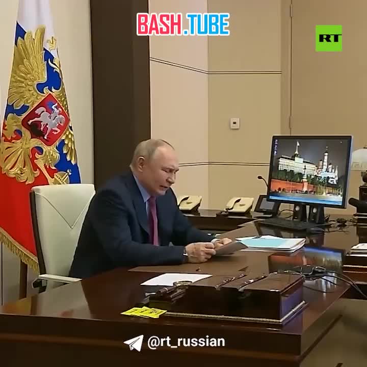 ⁣ Путин дал старт строительству высокоскоростной ж/д магистрали между Петербургом и Москвой