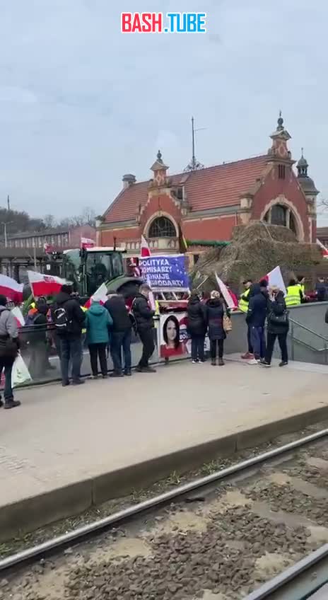  Польские фермеры заявили о продлении протестов и начале более плотной блокировки въездов и выездов в города