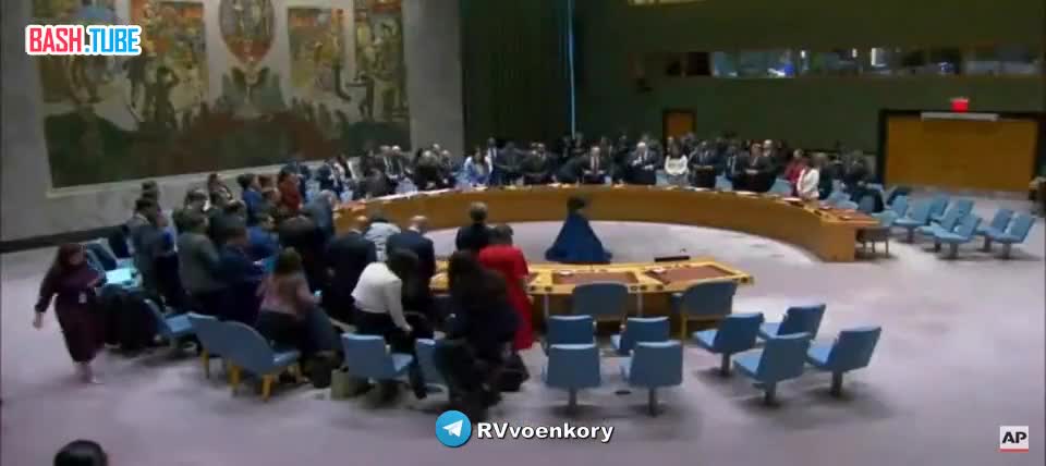  Совбез ООН почтил минутой молчания память погибших в результате теракта в «Крокусе»