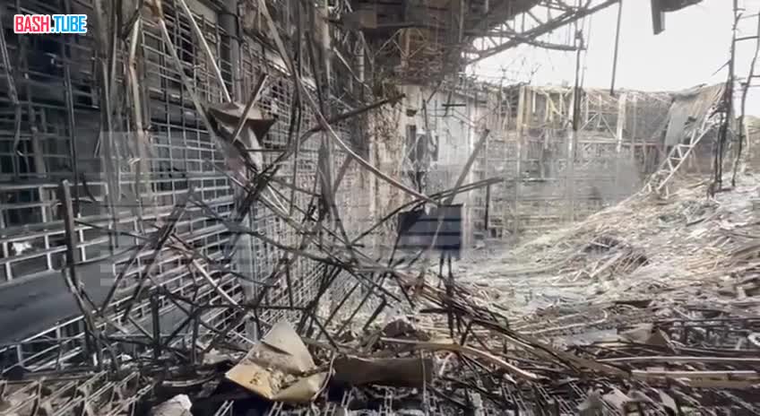⁣ Площадь обрушения крыши в «Крокус сити холле» после теракта, по уточненным данным, составила 7 тысяч квадратных метров