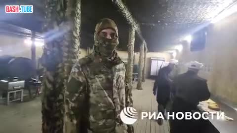 ⁣ Российские военные построили в ЛНР подземный комплекс восстановления
