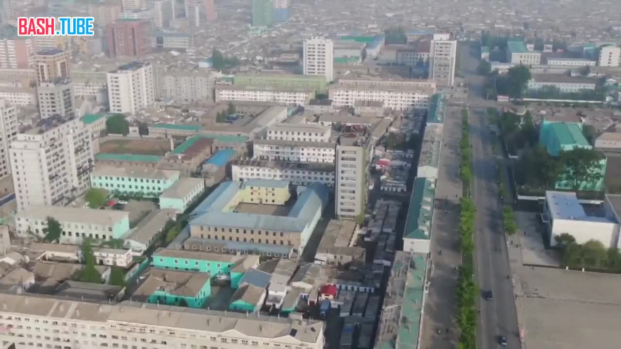 ⁣ Пользователь Reddit опубликовал видео одного из городов КНДР