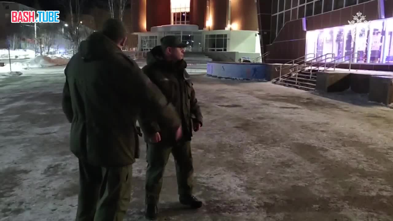 ⁣ Следком РФ показал видео с места нападения на губернатора Мурманской области Чибиса