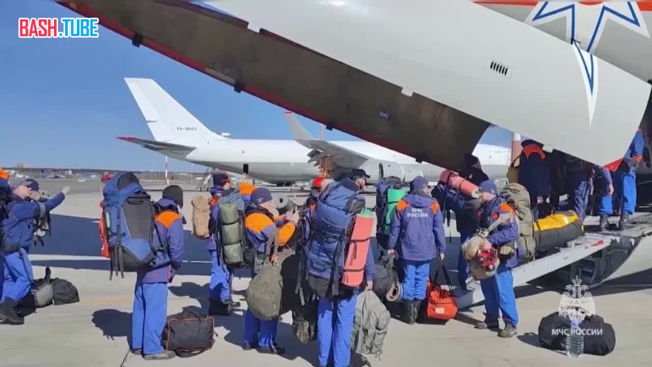  Дополнительная группировка спасателей направлена в Оренбургскую область