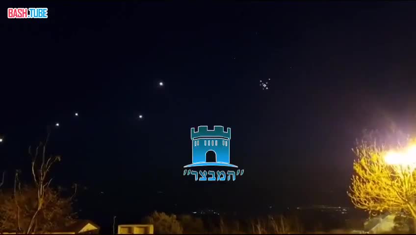 ⁣ Не менее 50 ракет запущены с юга Ливана по северу Израиля