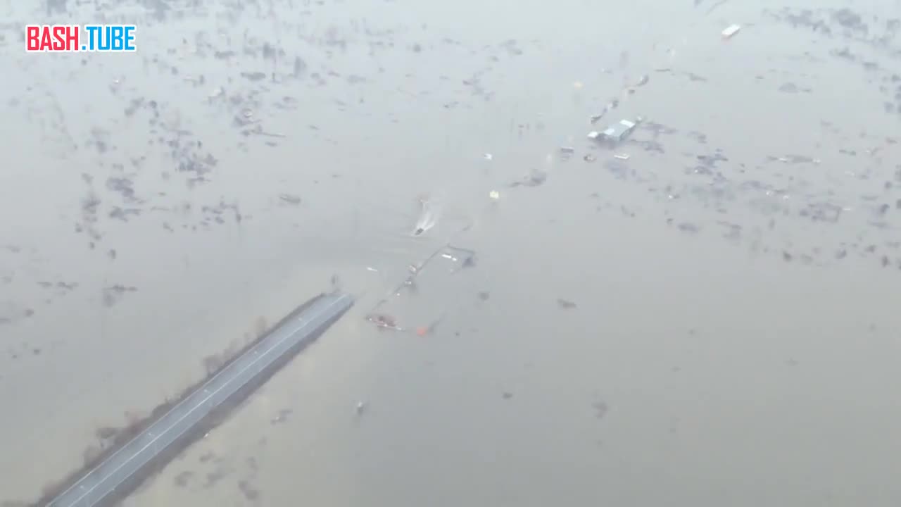  Уровень воды в реке Тобол в Кургане достиг отметки опасного явления, составив 850 сантиметров