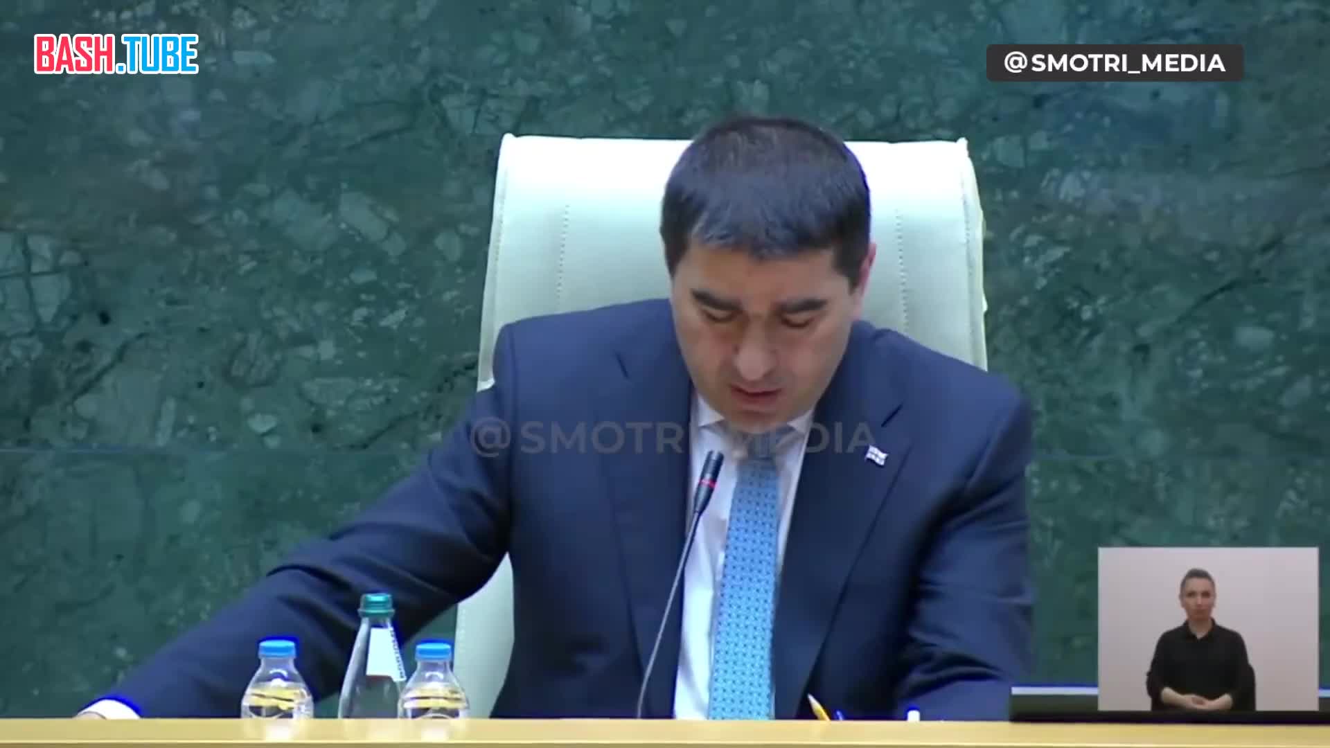 ⁣ Парламент Грузии принял в первом чтении законопроект об иноагентах, вызвавший протесты