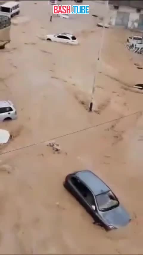 ⁣ Ливни и наводнения на Аравийском полуострове добрались до Йемена