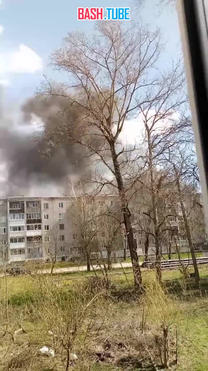  В Сергиевом Посаде загорелось здание хлебозавода