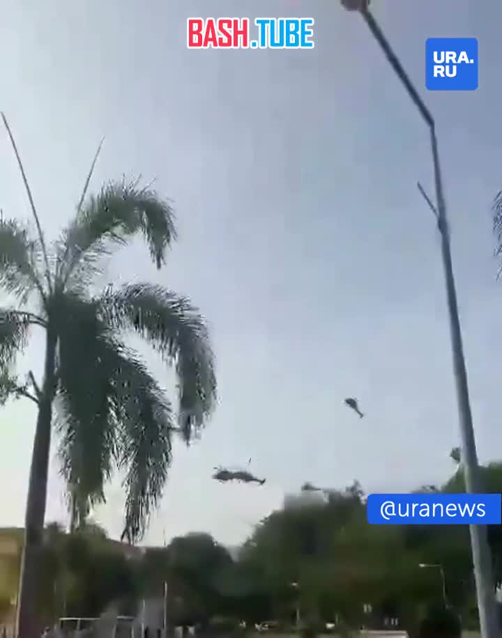 ⁣ В Малайзии два военных вертолёта столкнулись в воздухе и разбились