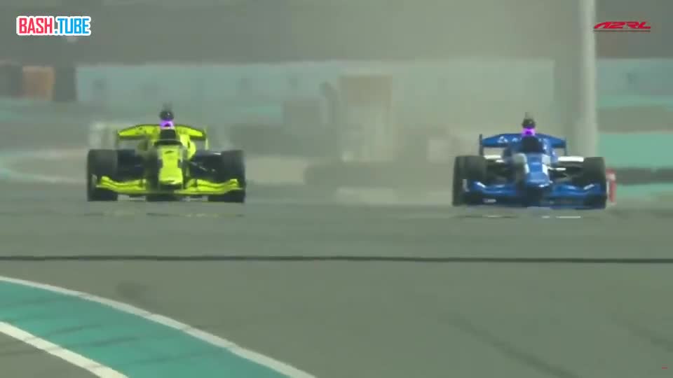  В Абу-Даби состоялись первые автомобильные соревнования Abu Dhabi Autonomous Racing League (A2RL) среди гоночных болидов
