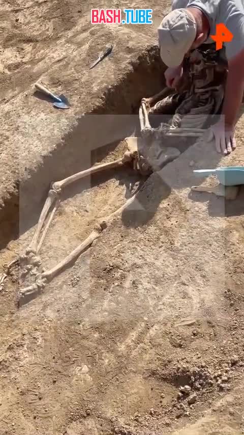 ⁣ Несколько древних скелетов было обнаружено в Дагестане