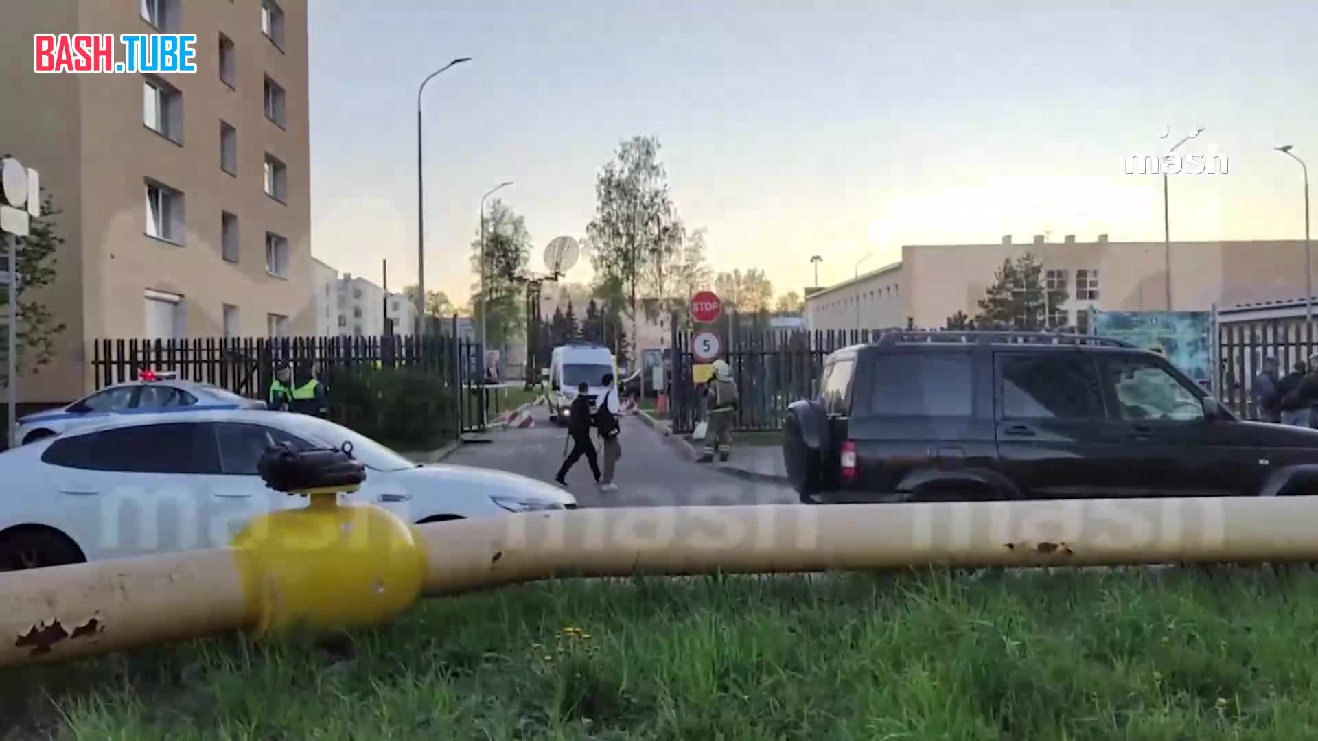⁣ Семеро военнослужащих пострадали при взрыве на территории Военной академии связи имени Буденного в Петербурге