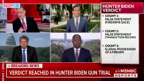 ⁣ Сын президента США Байдена Хантер признан виновным по всем трем пунктам федерального суда по оружию