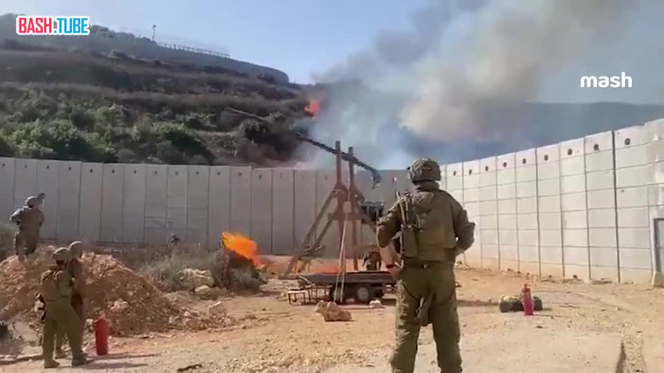 ⁣ Силы обороны Израиля поставили требушеты на границе с Ливаном