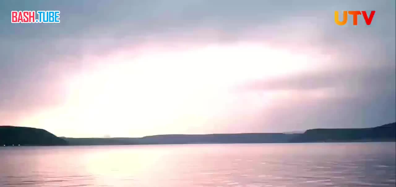  Завораживающее шоу молний над Нугушским водохранилищем
