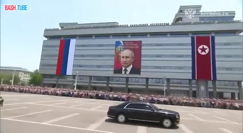 ⁣ Официальная встреча Владимира Путина и Ким Чен Ына прошла в Пхеньяне