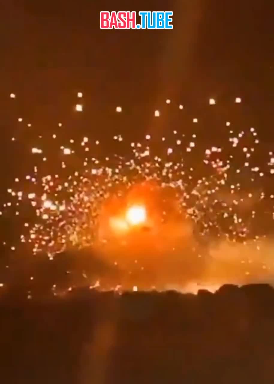 ⁣ Крупный склад боеприпасов этой ночью горел и детонировал в столице Чада, близ аэропорта Нджамены