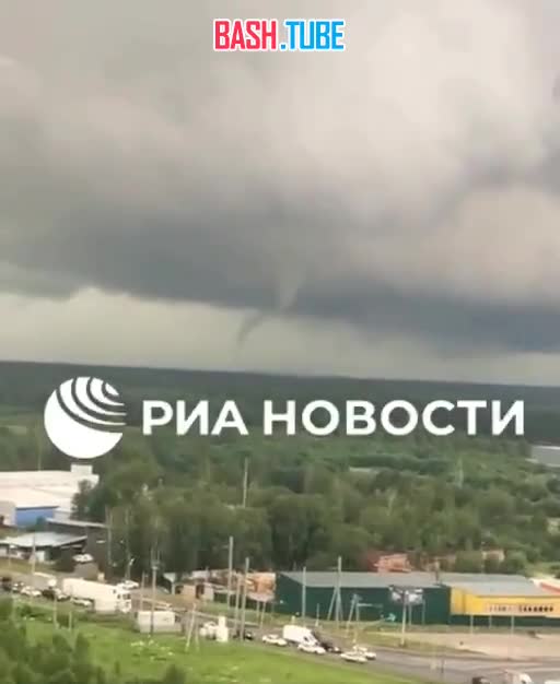 ⁣ 10-балльный шторм прошел в Москве
