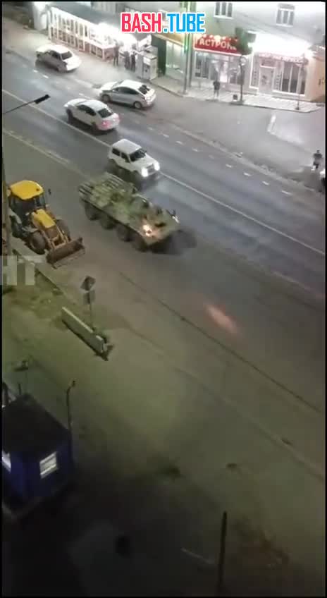 ⁣ Военная техника замечена на улицах Дербента