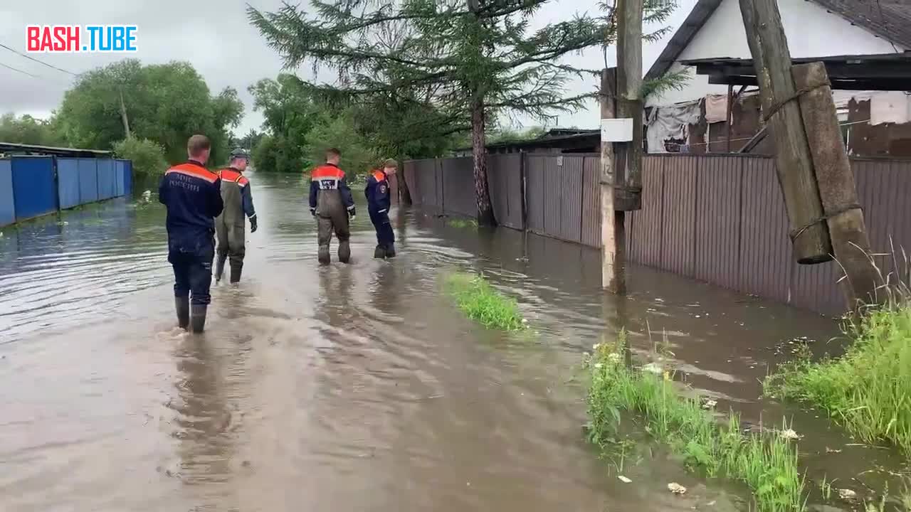 ⁣ Сложная паводковая ситуация сохраняется в ряде районов севера Приморья
