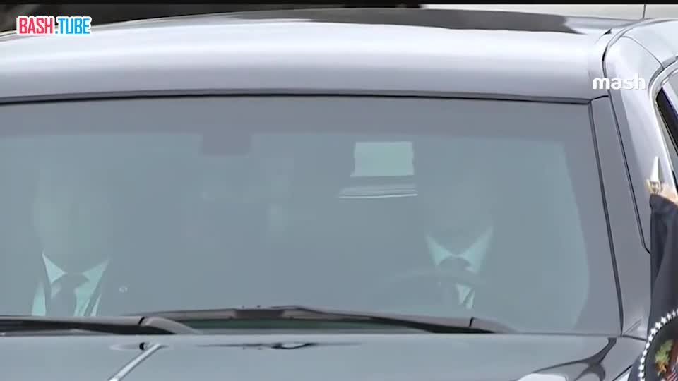  Переговоры стартовали в Cadillac Трампа. Президенты уехали из аэропорта вместе
