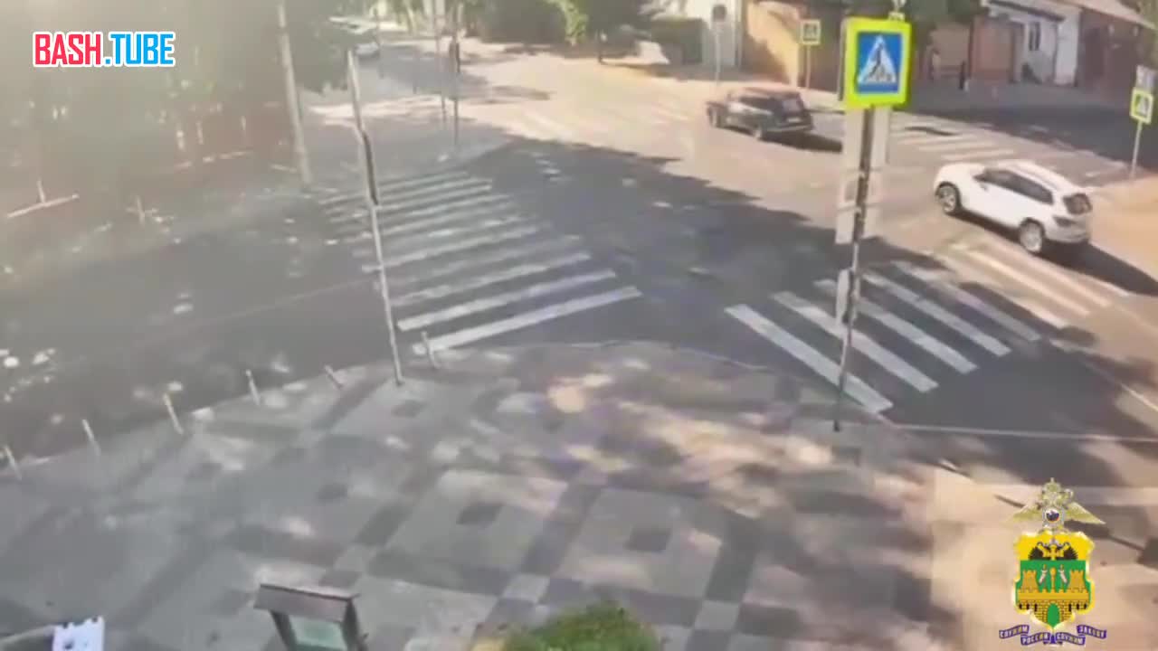  Момент смертельного ДТП в Краснодаре попал на камеру видеонаблюдения