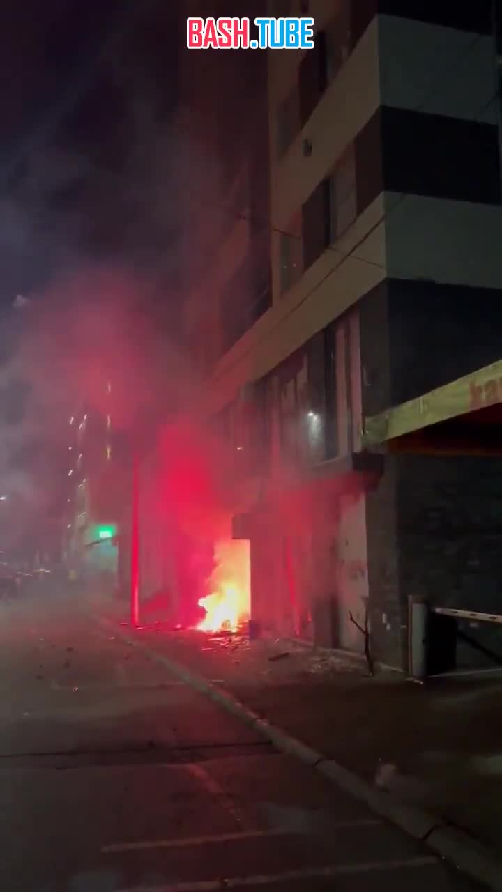  Снова беспорядки после протестных демонстраций начались в крупнейших городах Сербии