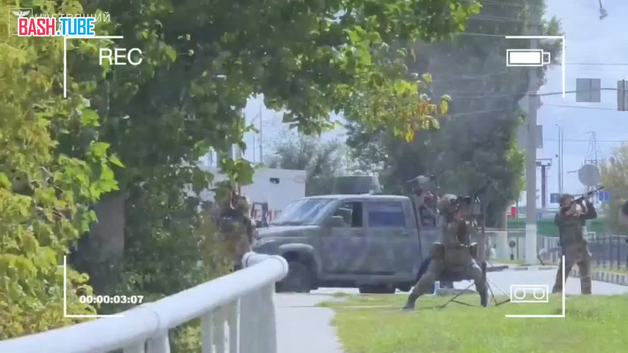  Кадры работы мобильных огневых групп в Белгородской области и Луганской Народной Республике