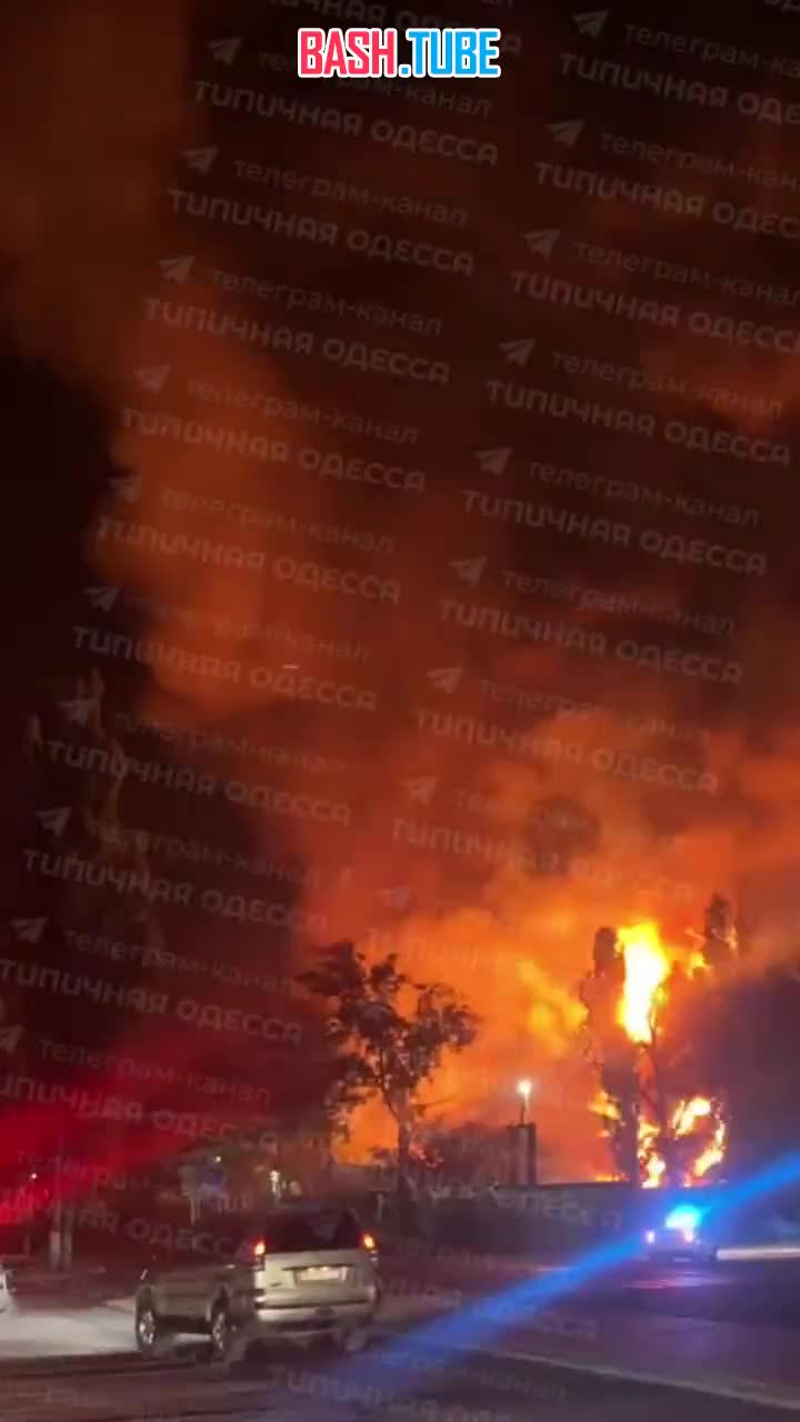  Измаил. Нефтебаза «Тритон» после 28 попаданий дронов «Герань» и «Гарпия»