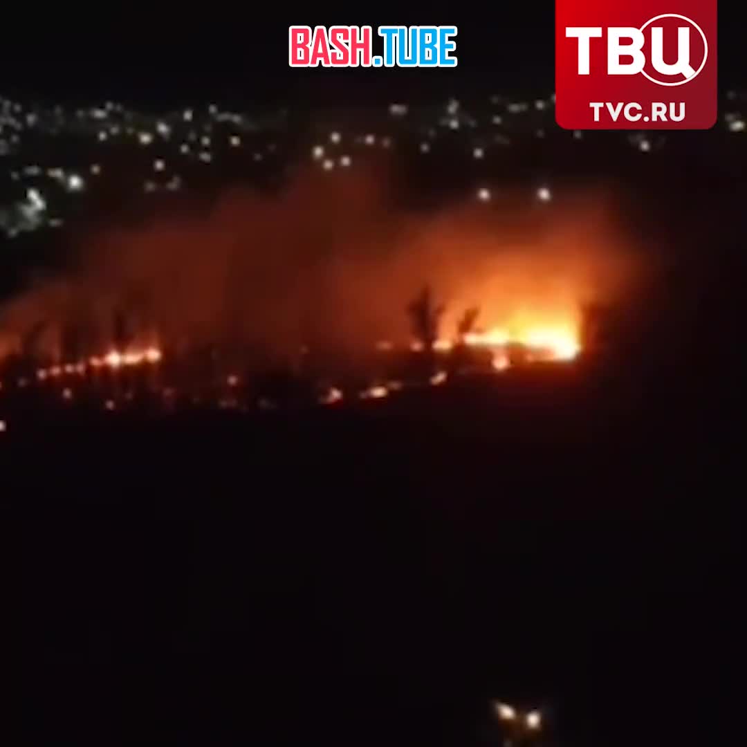  Дагестан в огне: лес на особо охраняемой территории горит в Махачкале